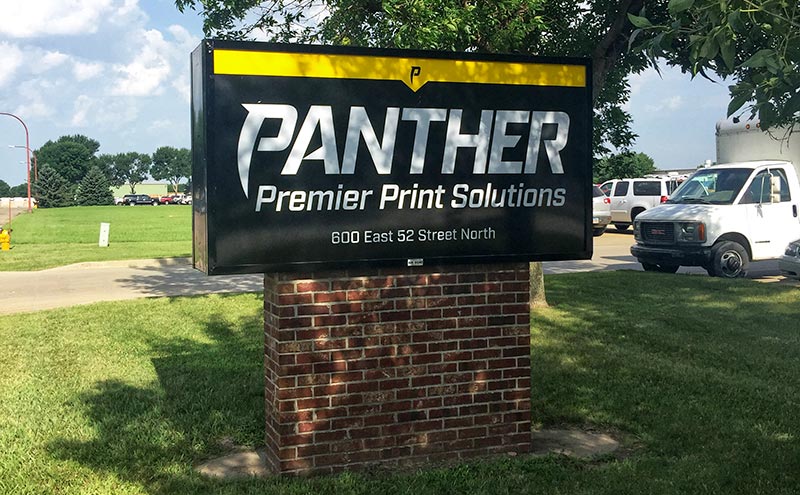 panther building sign