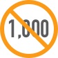 no minimum icon