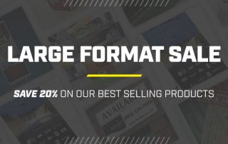 large format sale