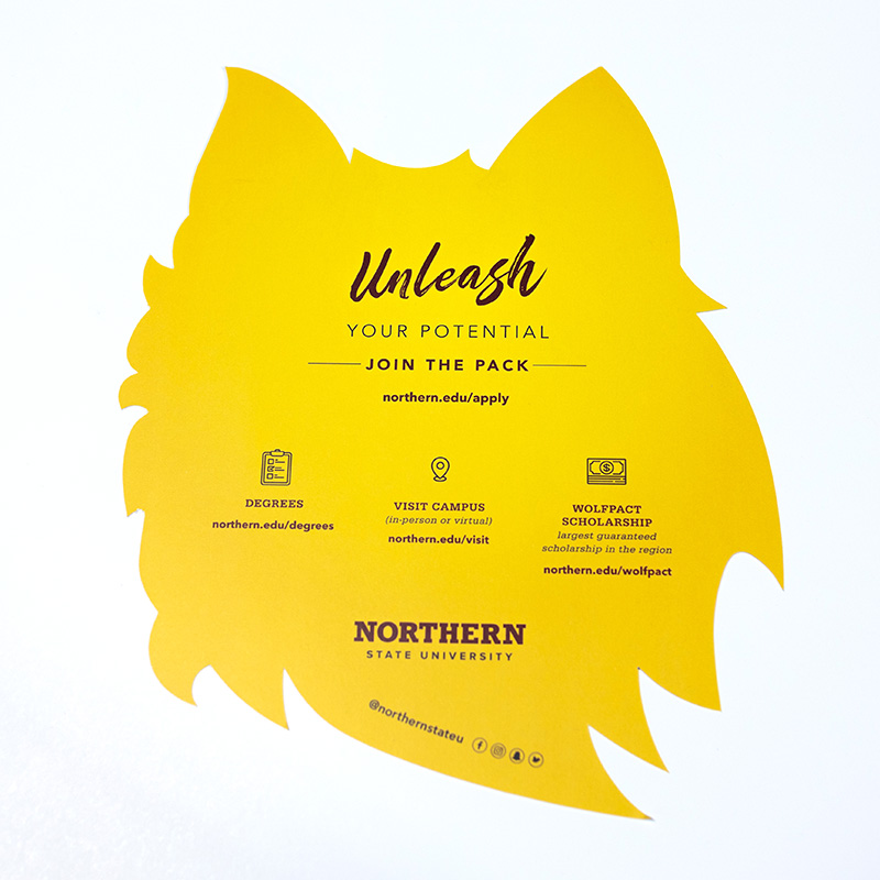 wolf-die-cut wolf die cut
